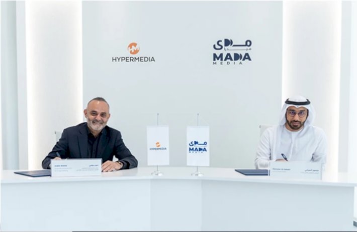 Mada Media awards 21 digital unipoles on Sheikh Zayed Road to Hypermedia