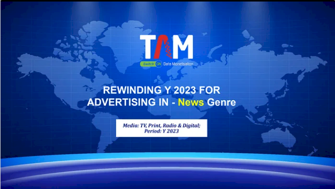 Advertising in News genre surpasses pre-pandemic levels with 6% growth in 2023 over 2019: TAM AdEx